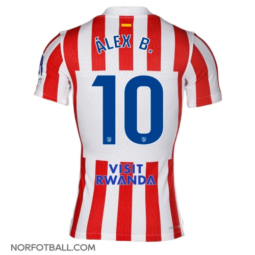 Billige Fotballdrakt Atletico Madrid Alex Baena #10 Replika Hjemmedrakt 2025-26 Kortermet Billige Fotballdrakt Atletico Madrid Alex Baena #10 Replika Hjemmedrakt 2025-26 Kortermet